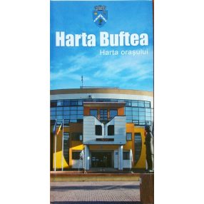 Orașul Buftea - hartă turistică pliabilă 