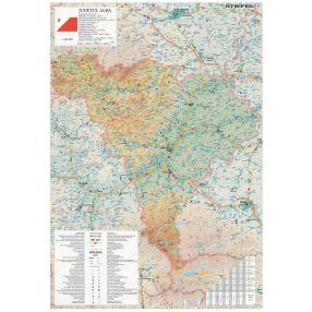 Harta județului Alba