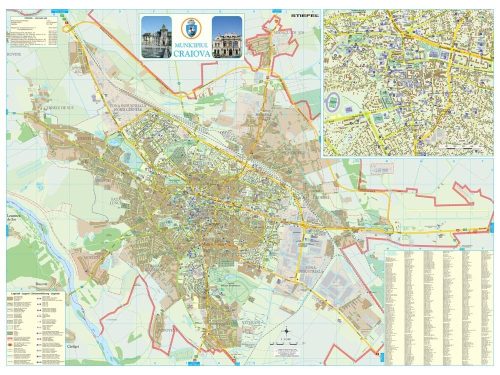 Harta Municipiului Craiova DJ