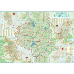 Harta conurbației Corvina HD