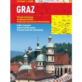 Graz - hartă turistică pliabilă 