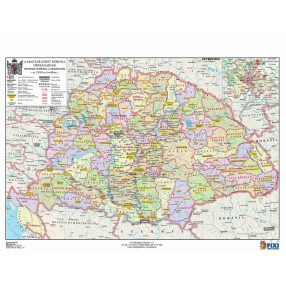   A Magyar Szent Korona országai + vármegyecímerek tanulói munkalap- Țările Regatului Ungariei+ stemele județelor fișă de lucru