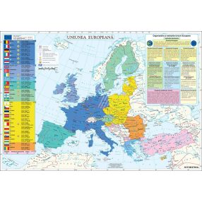 Hartă de perete Uniunea Europeană 