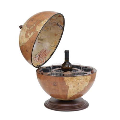Glob bar de masă Giove – Rust